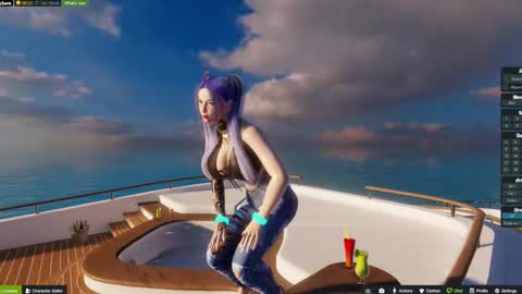 Naugthy Sara online show from October 23, 1:40 am