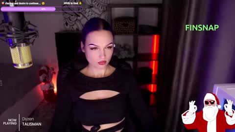Snapshot of _mistress__ chatting on December 25, 3:38 pm Mistress Milana online show from December 25, 3:38 pm