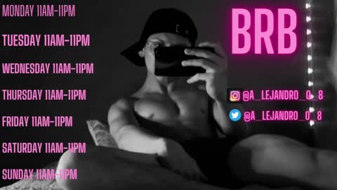 Snapshot of a_lejandro_08 chatting on February 6, 1:38 am alejo online show from February 6, 1:38 am