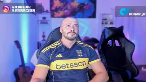 Alexander Jaz online show from February 12, 9:29 pm