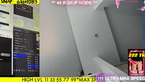 aliseparker online show from December 8, 9:08 pm