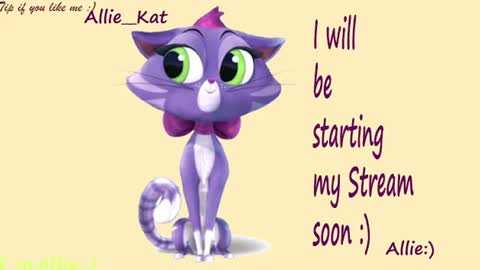 Allie online show from July 3, 2:33 pm