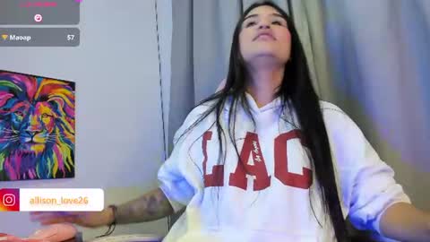 allison online show from July 19, 12:57 am