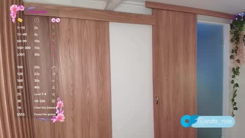 Andra de la Rosse online show from March 18, 5:13 am