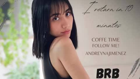 Snapshot of andreynajimenez chatting on October 15, 1:34 pm Andreyna online show from October 15, 1:34 pm