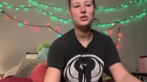 Angela August online show from April 23, 1:24 am