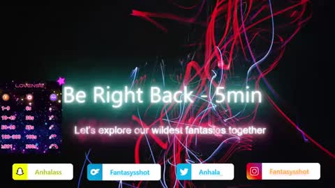 Snapshot of anhala_ chatting on January 25, 7:49 am Anhala Rivera online show from January 25, 7:49 am