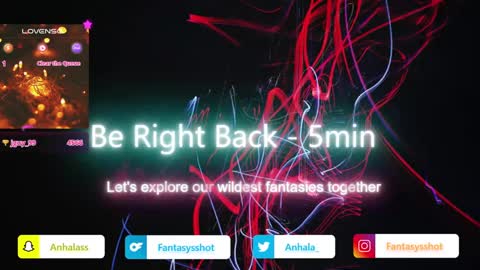 Snapshot of anhala_ chatting on January 5, 8:22 am Anhala Rivera online show from January 5, 8:22 am