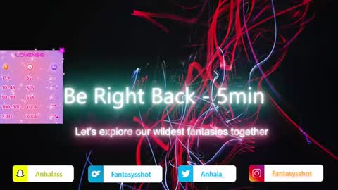 Snapshot of anhala_ chatting on February 2, 5:10 am Anhala Rivera online show from February 2, 5:10 am