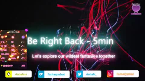 Snapshot of anhala_ chatting on December 23, 8:22 am Anhala Rivera online show from December 23, 8:22 am