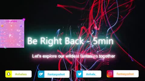 Snapshot of anhala_ chatting on March 4, 6:37 am Anhala Rivera online show from March 4, 6:37 am