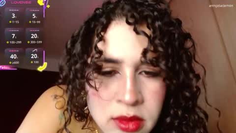 Snapshot of anngelademon chatting on October 23, 10:17 am ANGEL  independent model  online show from October 23, 10:17 am