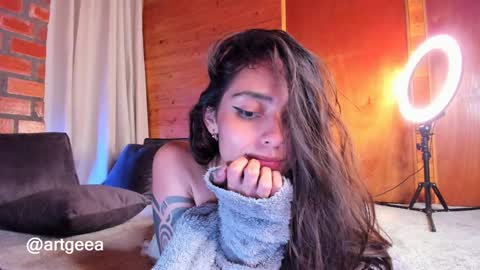 Snapshot of artgea chatting on December 12, 11:47 pm Linda  independent model artgeea online show from December 12, 11:47 pm