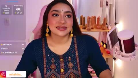 Asha  online show from December 15, 2:24 pm