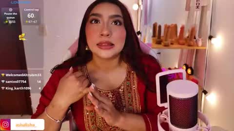 Asha  online show from November 27, 2:03 pm