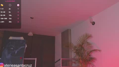 Snapshot of ateneasantacruz chatting on February 24, 3:02 am Atenea  online show from February 24, 3:02 am