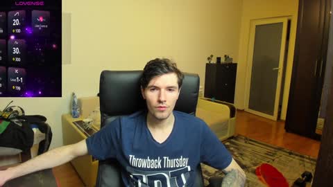 Snapshot of awesome_justin chatting on February 1, 12:26 pm Justin online show from February 1, 12:26 pm