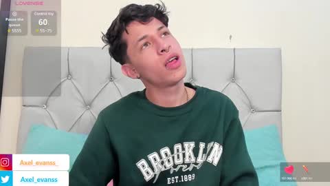 Axel Evanss online show from February 7, 2:15 pm