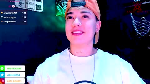 Axel Rouse online show from January 13, 11:12 pm