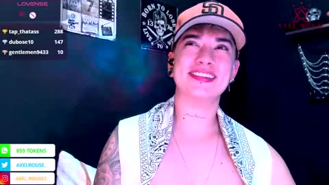 Axel Rouse online show from December 19, 2:18 am