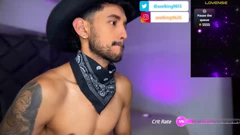 Snapshot of axelking13 chatting on January 5, 10:29 pm Axel King online show from January 5, 10:29 pm