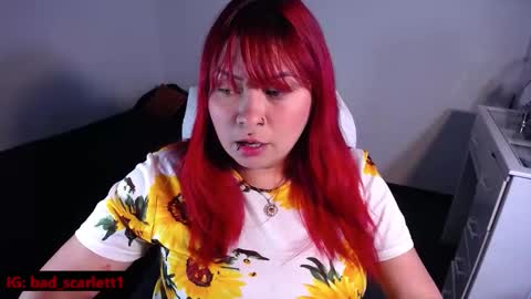 Scarlett online show from January 19, 1:04 am