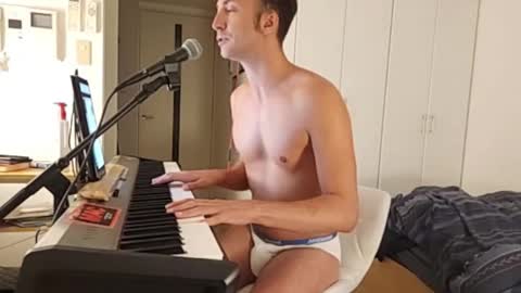 BareBritPianist online show from September 26, 4:04 pm