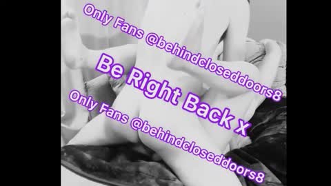 behindcloseddoors8 online show from September 26, 9:56 pm