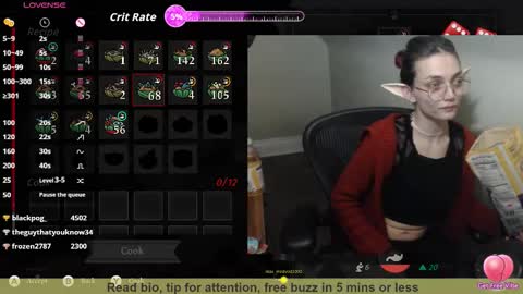 Bex Black online show from February 5, 2:04 am