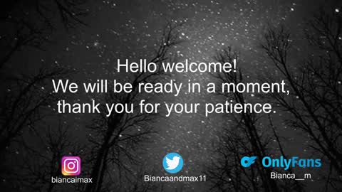 bianca and maxwell online show from January 15, 12:30 am