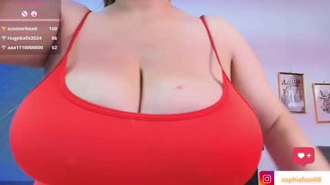 Snapshot of big_tits_in_your_face chatting on February 26, 9:42 pm Tell me Sophia  online show from February 26, 9:42 pm