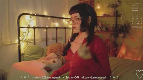   Im Nym  Justa nymph on twitter and IG online show from February 3, 2:30 am