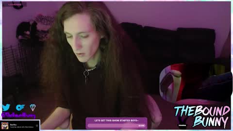 TheBoundBunny online show from February 19, 1:16 am