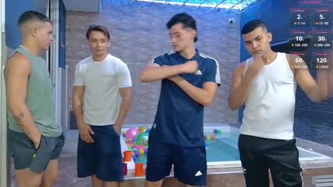 Snapshot of boysgang_sex chatting on October 20, 11:48 am Angelo Mark Fernando Taylor online show from October 20, 11:48 am