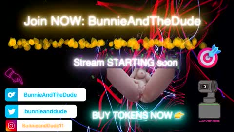 BUNNIE and THE DUDE TheLebowskis online show from November 9, 3:32 am