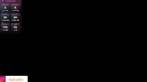 Catalina online show from February 26, 2:59 am