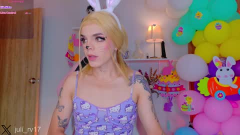juli   Instagram july rv17 - Twitter juli rv17     online show from April 5, 12:57 pm