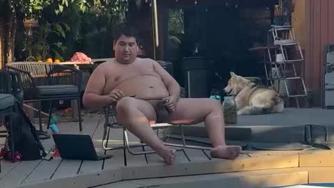 chubbynudist online show from March 19, 1:00 am