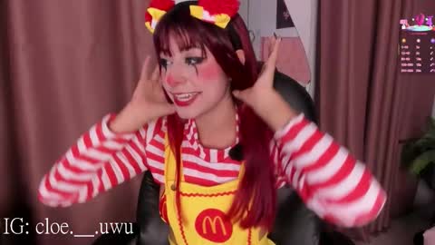 Cloe online show from October 10, 1:06 pm