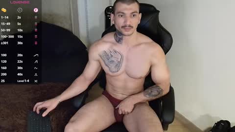 colombianmuscle8 online show from February 20, 2:07 am