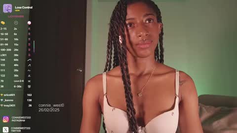 Snapshot of connie_west0 chatting on February 27, 2:14 am   independent model online show from February 27, 2:14 am