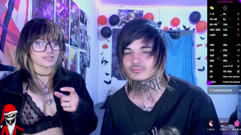 saya and Shinichir online show from December 6, 1:57 am