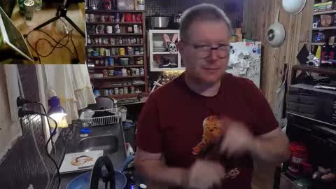 Cookie - I do cooking streams occasionally. Next stream  online show from February 9, 5:49 pm