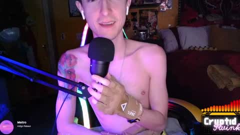 CryptidTwink online show from March 23, 6:07 am