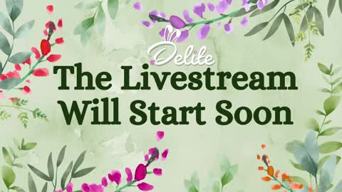 DeLite  Next stream on Wednesday or Thurdsay  online show from June 1, 9:10 am