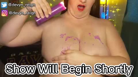 Devyn Reign online show from September 21, 2:15 am