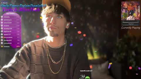 Dylan Daniel 7.8 online show from December 11, 9:12 pm