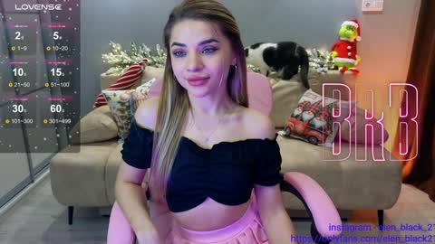 Snapshot of elen_black_23 chatting on January 7, 12:34 am Lena -  online show from January 7, 12:34 am