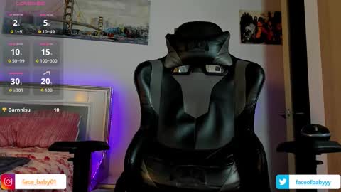 faceofbabyyy online show from September 19, 6:50 am