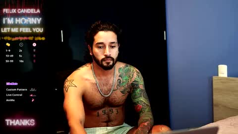 Felix Candela  online show from March 9, 4:05 am